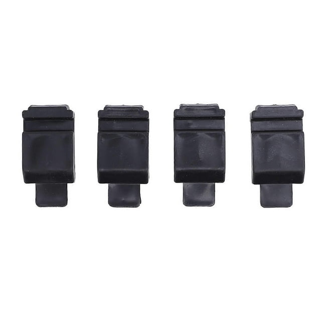 Lot de 4 gâches de porte en caoutchouc, résistantes à l'abrasion et au bruit, pour W123 et W126