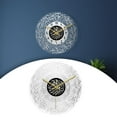 thumbnail image 3 of Xingzhi Horloge Murale Ronde 12 Pouces Calligraphie Islamique Eid Musulman Argent, 3 of 6