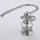 thumbnail image 3 of Crystal Series Brass Toilet Paper Roll Holder, Polished Chrome, 3 of 3