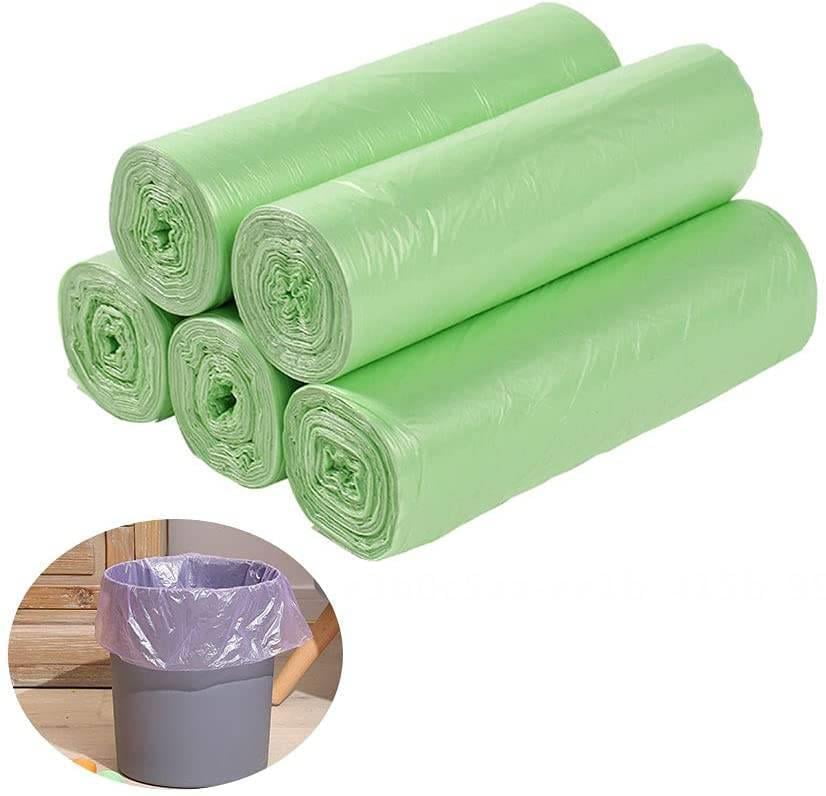 100 ecofriendly garbage bags, disposable, for bathrooms