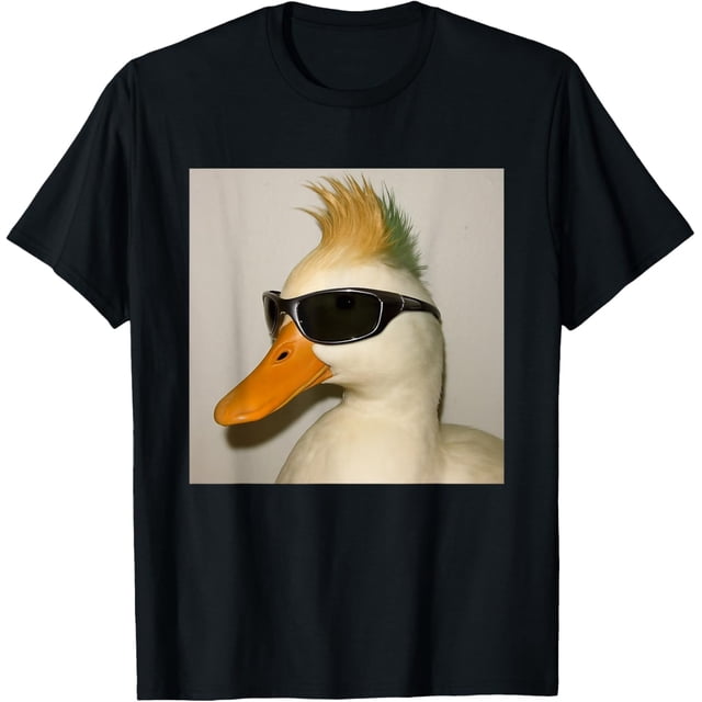 Cool Duck Sunglasses Funny Animal Meme - Camiseta para hombre y mujer