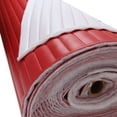 thumbnail image 3 of Pleated Marine Vinyl Upholstery Fabric  Bright Red 54" Wide By 15 Yards Boat Auto, 3 of 7