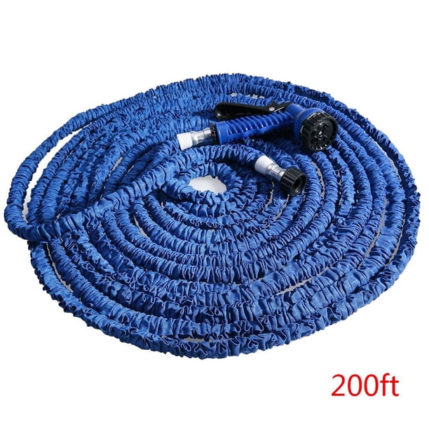 Mangueras de riego ligeras y flexibles para jardín expandibles de 175 pies / 200 pies y cabezal rociador 7 en 1 seitruly JJ14585-16B