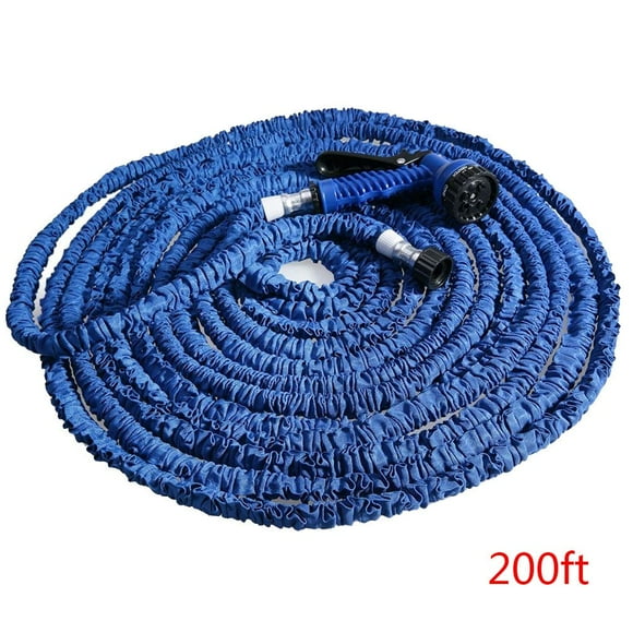 Mangueras de riego ligeras y flexibles para jardín expandibles de 175 pies / 200 pies y cabezal rociador 7 en 1 seitruly JJ14585-16B