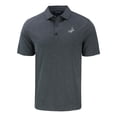 thumbnail image 2 of Men's Cutter & Buck Heather Charcoal Los Angeles Dodgers Forge Eco Recycled Polo, 2 of 3