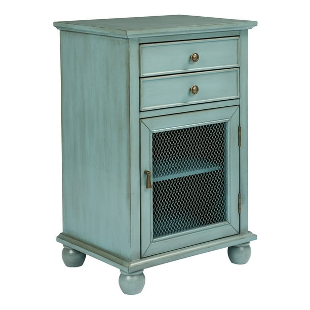 INSPIRED by Bassett Alton Storage in Antique Steel Blue, Fully