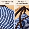 thumbnail image 6 of Lunch Bag Women and Men Insulated Lunch Tote Bags Lunch Organizer WorkCompact Reusable Lunch Box Bag for Office Picnic Beach Travel (Blue), 6 of 7