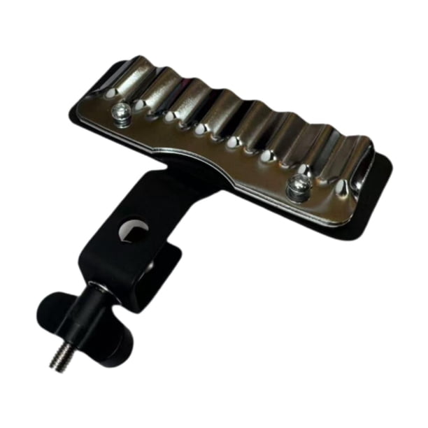 Superficie de juego de acero para percusión Crasher, accesorio profesional con efectos de sonido nítidos para escenarios, ejercicios, prácticas y , M M