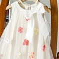thumbnail image 5 of TEDOYE Girls O-Neck Dresses For Toddler Kids Floral Bow Tutu Dress O-Neck Casual Party Wear Summer Fall Outfits For 3 8 Years Old Stylish Wear, 7-8 Years, 5 of 9
