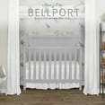 thumbnail image 2 of Dream On Me Bellport 4 in 1 Convertible Mini/Portable Crib in Pebble Grey, Non-Toxic Finish, Made of Sustainable New Zealand Pinewood, with 3 Mattress Height Settings, 2 of 8