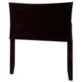 thumbnail image 1 of Leo & Lacey Twin Panel Headboard in Espresso, 1 of 3