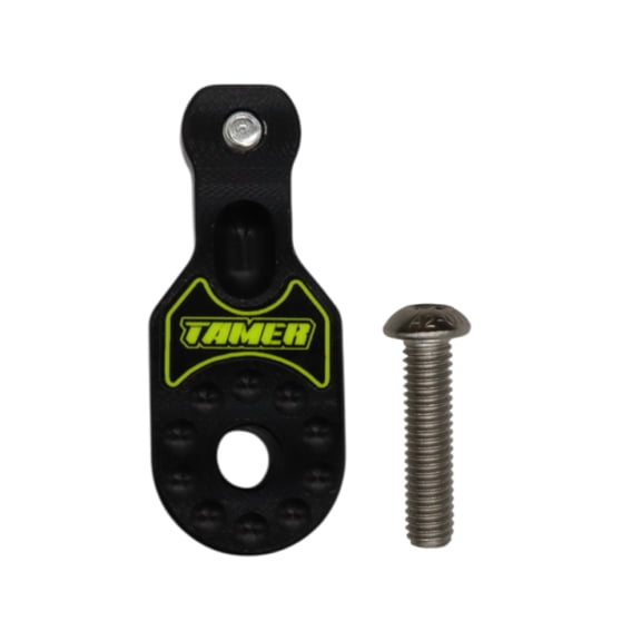 Tamer MX FGB-408 Fork Guard Bracket – Black CNC Aluminum Dirt Bike Holeshot Device Reinforcement – Strengthens Fork Guard Mounting – Patented Design – Made in USA for Motocross & Off-Road