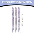 thumbnail image 3 of Cqxid Pen Under $10 12 Pcs Cute Erasable Gel Pens Blue Ink Pen With Eraser 0.5mm Point Smooth Writing For Planner Puzzles Make Mistakes Disappear No For School 5ml, 3 of 8