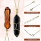 thumbnail image 3 of collares de cristal, piedras curativas, colgante espiritual, joyería de piedras preciosas naturales con cadena ajustable para mujeres y niñas, 3 of 5