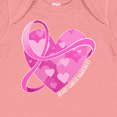 thumbnail image 4 of Inktastic Breast Cancer Awareness Pink Ribbon Around Heart Boys or Girls Baby Bodysuit, 4 of 5