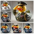 thumbnail image 2 of Military Duck Resin US Army Duck Figurine Veterans Memorial Duck Unique Military, 2 of 5