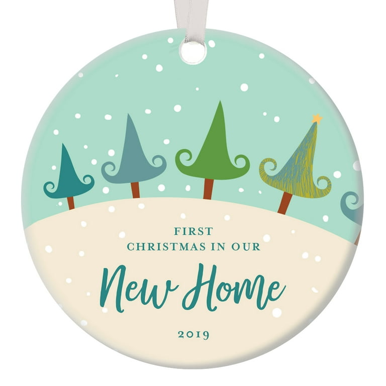 1st Christmas New Home Ornament 2019 First-Time Homeowner Neighbor