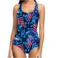 thumbnail image 2 of Itsame Swimsuits for Womens Sets, Printed Sweatshirts Blue, 2 of 6