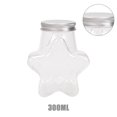 thumbnail image 1 of Botella de té de leche de árbol de Navidad, taza de té transparente desechable, botella de bebida en forma de estrella Pentagonal, taza de té de leche de plástico, 1 of 4