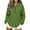 Green, variant on Horkkom Quarter Zip Pullover Women Casual Fall Winter Sweatshirts Loose Drawstring Hoodie with Pockets XXL