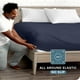 thumbnail image 3 of Sábana Ajustable Bare Home Colección 1800 Tamaño Completo Azul Medianoche, 3 of 7