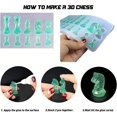 thumbnail image 5 of Juego de moldes de resina de tablero de ajedrez, tablero de ajedrez de silicona y molde de ajedrez, molde de resina de bricolaje, moldes de ajedrez de resina epoxi 3d para niños y adultos, suministros Feliz Sencillez, 5 of 5