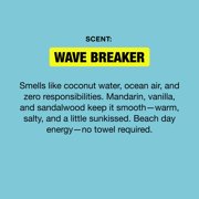 W By Jake Paul Mens Aluminum Free Deodorant - Odor Blocking - Sweat Protection - Wave Breaker Scent - 2.6 oz