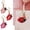 Pink, variant on Rhinestone Lip Keychain Pendant Diamond Lip & Lipstick Bag Charm Sparkling Lip Pendant for Women Girls
