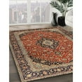 thumbnail image 2 of Ahgly Company Indoor Rectangle Traditional Saffron Red Persian Area Rugs, 3' x 5', 2 of 6