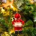 thumbnail image 3 of Adornos navideños, adornos navideños, regalos navideños, adorno colgante de acrílico de Papá Noel para interior de coche, llavero, mochila, decoración para decorar, 3 of 3
