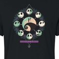 thumbnail image 3 of The Nightmare Before Christmas - Forever and Always - Juniors Cropped Cotton Blend T-Shirt, 3 of 5