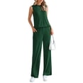thumbnail image 3 of Conjunto Deportivo PRETTYGARDEN 2 Piezas Top Holgado y Pantalones Anchos, 3 of 8