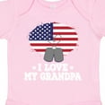 thumbnail image 4 of Inktastic I Love My Grandpa Military Grandson Boys or Girls Baby Bodysuit, 4 of 5