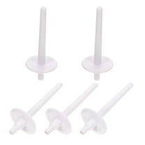 ROSENICE 5Pcs Sewing Accessories Spool Pins for Sewing Machine and Embroidery Equipment White Plastic