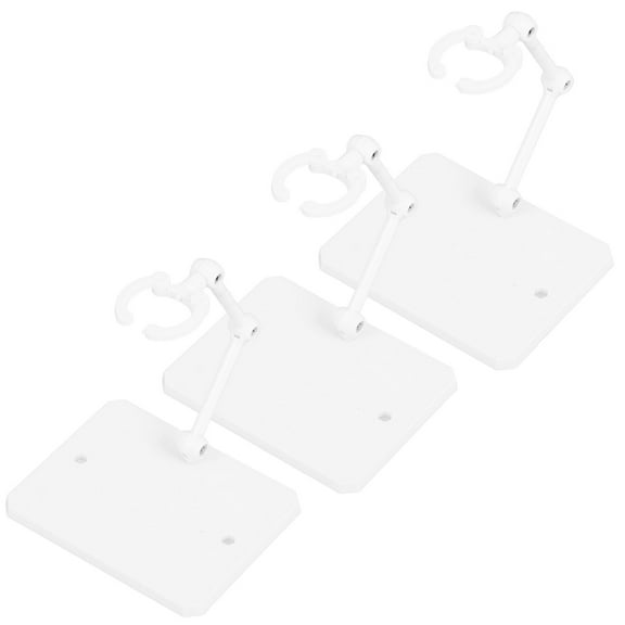 3pcs Action Figure Display Racks Assembly Based Action Figure Stands for Desktop