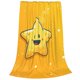 thumbnail image 2 of Fotbe Happy Cartoon Star Manta de Franela Acolchonada con Estampado, Súper Suave y Esponjosa, Extra Grande para Sofá, Cama, Uso Todo el Año-50"x40", 2 of 7
