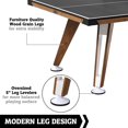 thumbnail image 2 of Hall of Games Midcentury 40mm Thick Indoor Tennis Table, 2 of 7