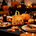 thumbnail image 6 of Luoshdecor Halloween Reusable Candy Bag,Foldable Waterproof Design,Gift for Party,Shopping Supplies,13.8x9.8x6.7 Inch,Yellow, 6 of 6