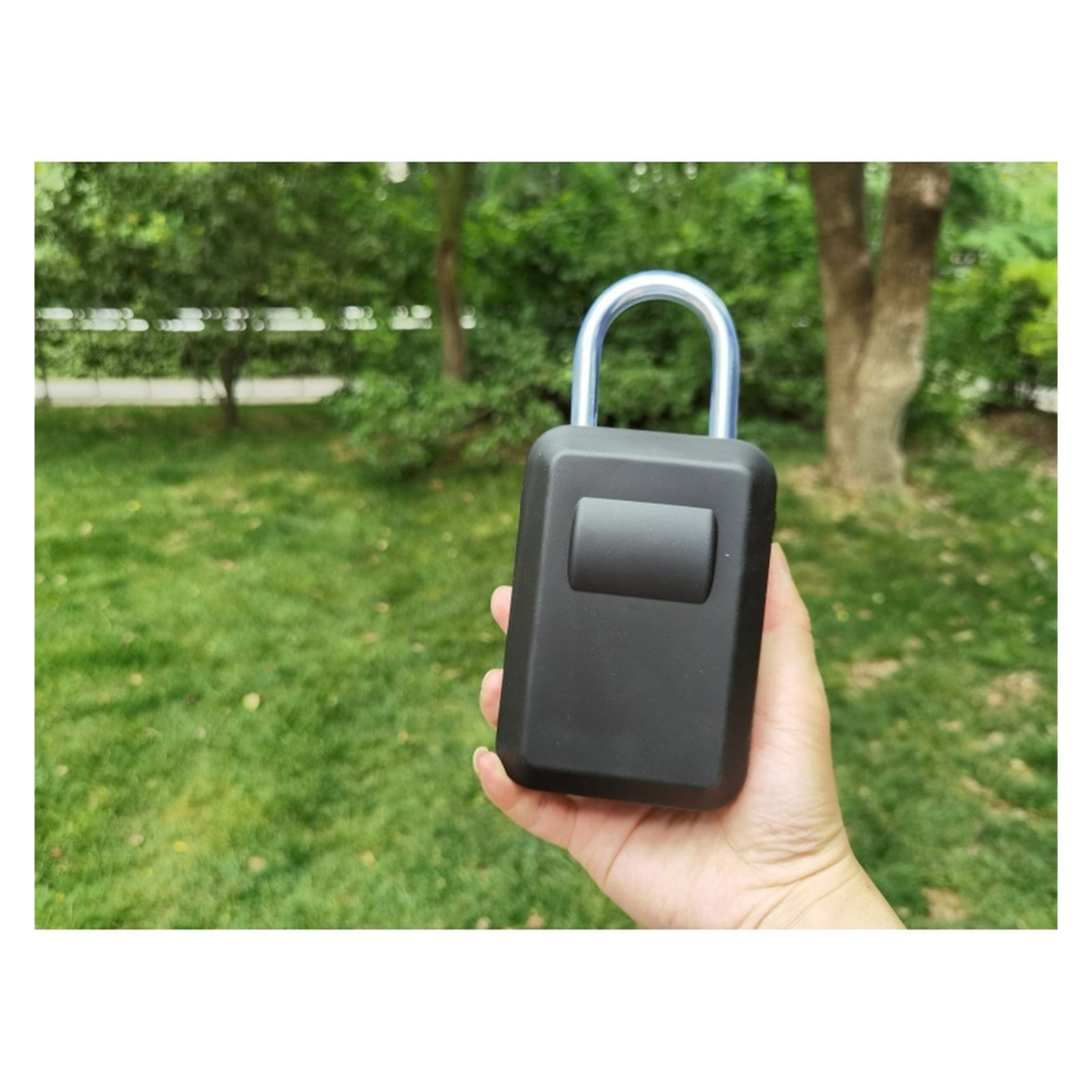 4-Digit Outdoor Key Safe , Wall Key Box Safe Wall Mount Combination Lock Box Waterproof Key Safe Storage Lock Box ,Prevent Theft