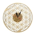 thumbnail image 2 of 30cm grandes anillos de intersección geométricos de reloj de pared con pilas sala de adorno decorativo Macarena Caminar reloj, 2 of 8