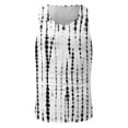 thumbnail image 5 of Gephdiin Tank Tops Men Mens Shirts Male Summer Casual Tie Dyed Print Tank Tops Round Neck Sleeveless Vest Blouse Mens Tank Top Mens Compression Tank Top Polyester Black M, 5 of 5