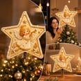 thumbnail image 4 of Clearance! DIY Sparkling Christmas Star Tree Topper, Christmas Pearl Art Kits for Adults, Pearl Diamond Art Diy Kits DIY (Angle), 4 of 5