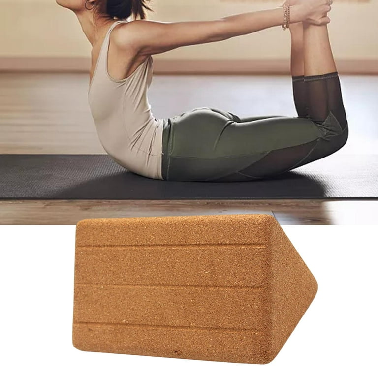 Triangle Yoga Brick High Density Non Slip Lightweight Yoga Block for  Stretching Training Indoor Sports Home Gym
