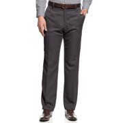 Kenneth Cole Mens Slim fit Dress Pants 32 / 30 Charcoal Grey