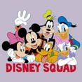 thumbnail image 2 of Juniors' Mickey & Friends Disney Squad Group Shot Graphic Cropped T-Shirt Blue/Pink/Light Yellow Small, 2 of 4