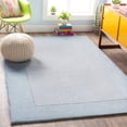 thumbnail image 3 of Surya Mystique Area Rug M-305 Light Blue Solid Border 9' x 9' Square, 3 of 6