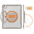 thumbnail image 2 of Case for iPad Air 11 2026 / 2025 / 2024 Handle Protective Cover 360 Rotating Ring Stand, Shockproof Dropproof Case for Kids Kickstand & Pencil Holder & Shoulder Strap,Khaki,For iPad Air 11, 2 of 7