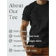 thumbnail image 3 of Men's T-Shirt with Sun Mountains Woods Print, Crew Neck, Medium Stretch Knit Fabric, All-Season Sports Style, 100% Comfort Fit, Breathable Clothing | Sporty Style Tee | Smooth Texture Fabric, 3 of 7