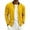 Yellow, variant on Bomber Jacket Men Casual Stylish Long Sleeve Zip Up Jackets Business Fall Work Windbreaker Coats with Pockets Yellow XXL