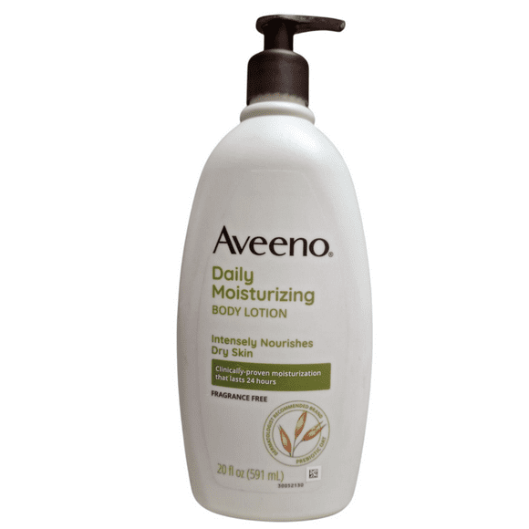 Crema Aveeno Daily Moistrurizing frascos dosificador con 709 ml